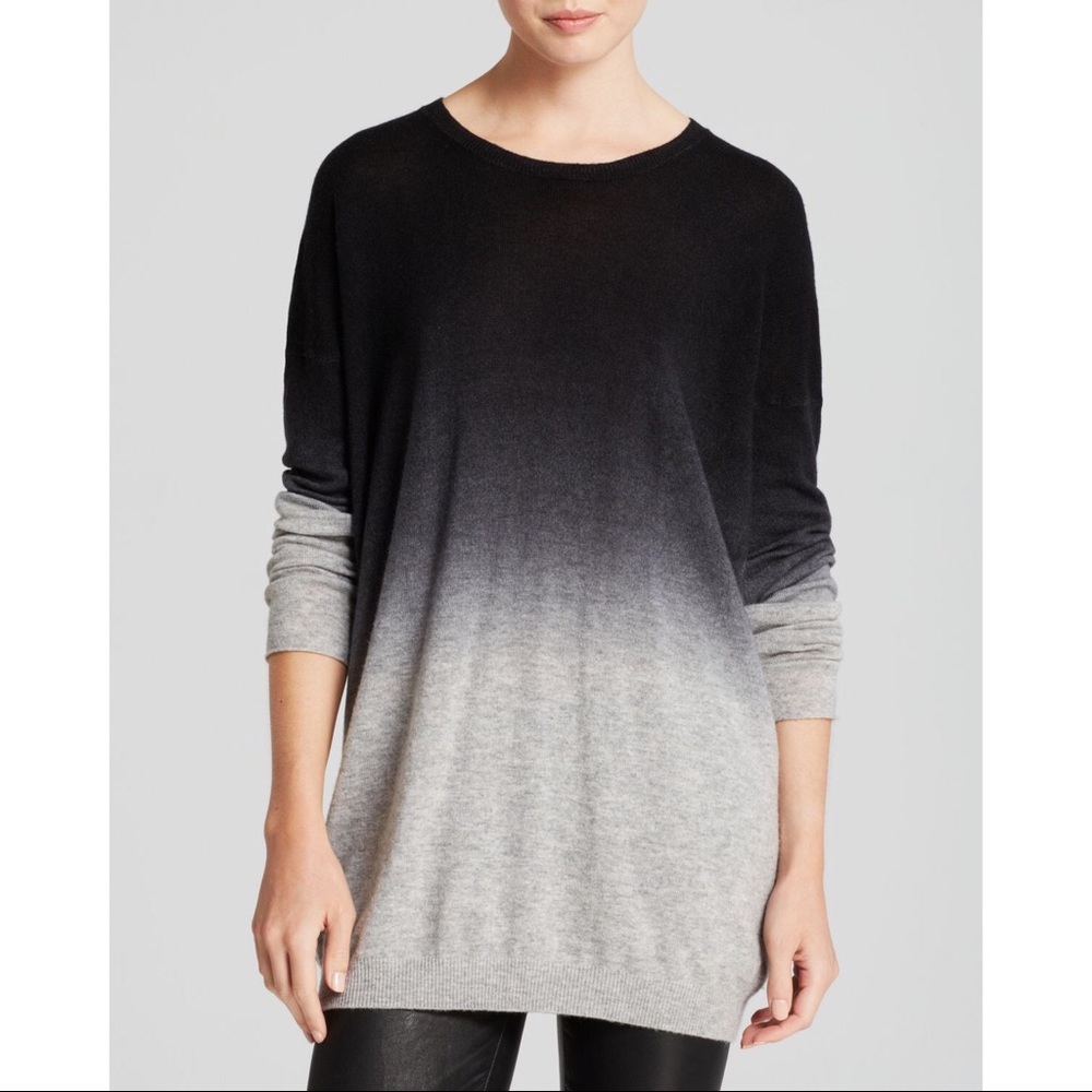 Vince Dip Dyed Luxe Cashmere Sweater XS